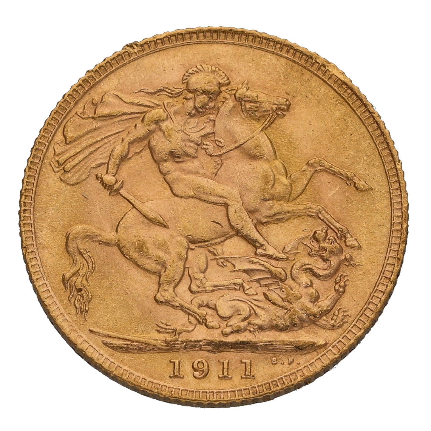 22ct Gold King George V Full Sovereign Coin 1911