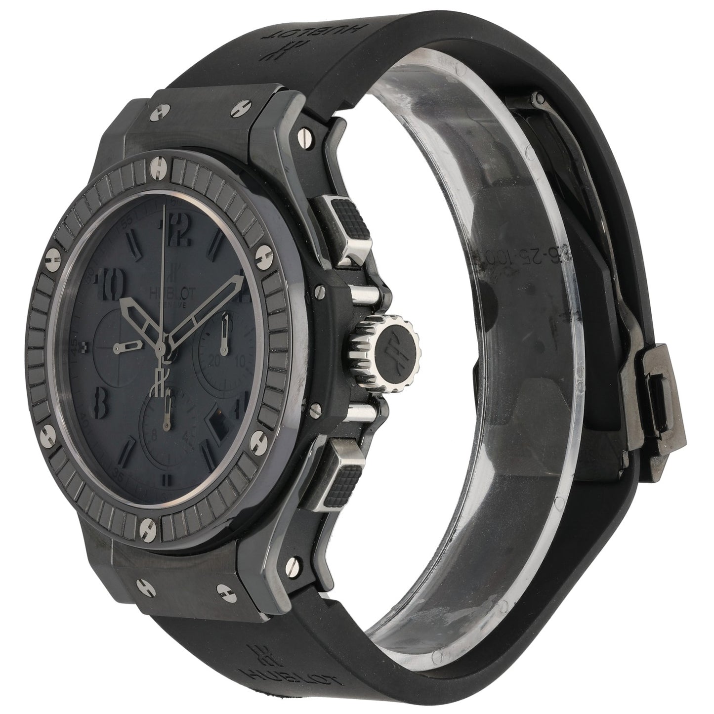 Hublot Big Bang All Black Carat 301.CD.134.RX.190 44mm Titanium Watch