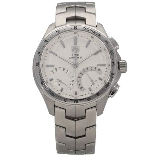 Tag Heuer Link CAT2011 43mm Stainless Steel Watch