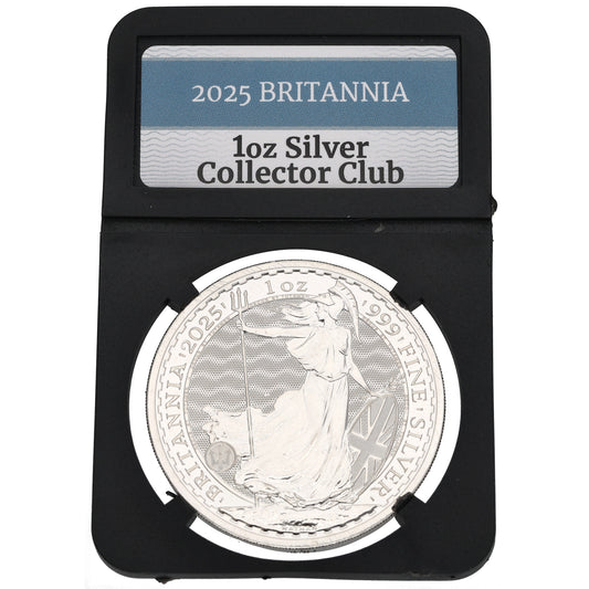 Fine Silver King Charles III 1 OZ Britannia Coin 2025