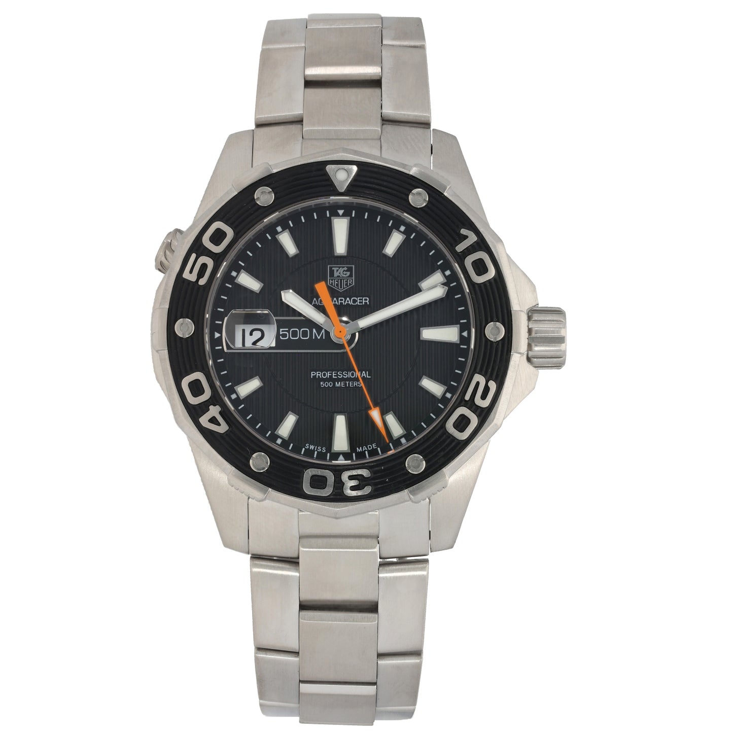 Tag Heuer Aquaracer WAJ1110 43mm Stainless Steel Watch