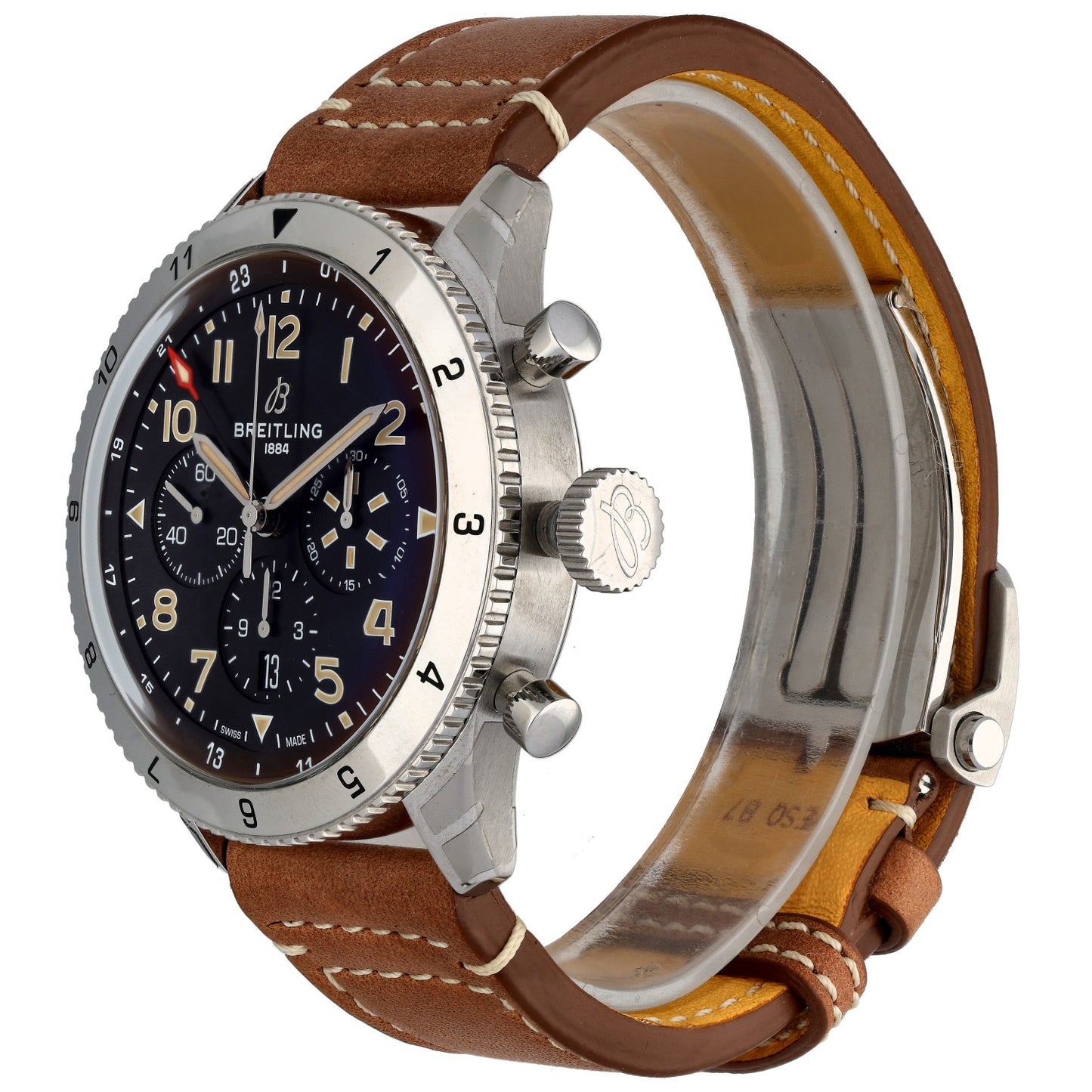 Breitling Super AVI B04 GMT AB0445 46mm Stainless Steel Watch
