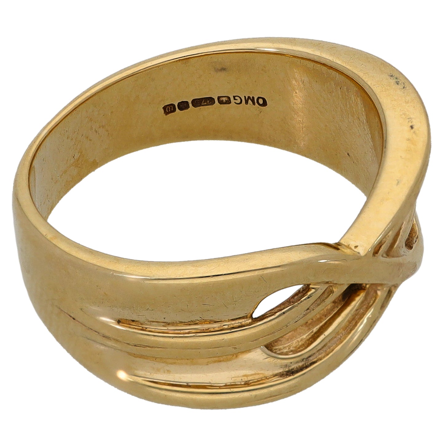 9ct Gold Alternative Ring Size K
