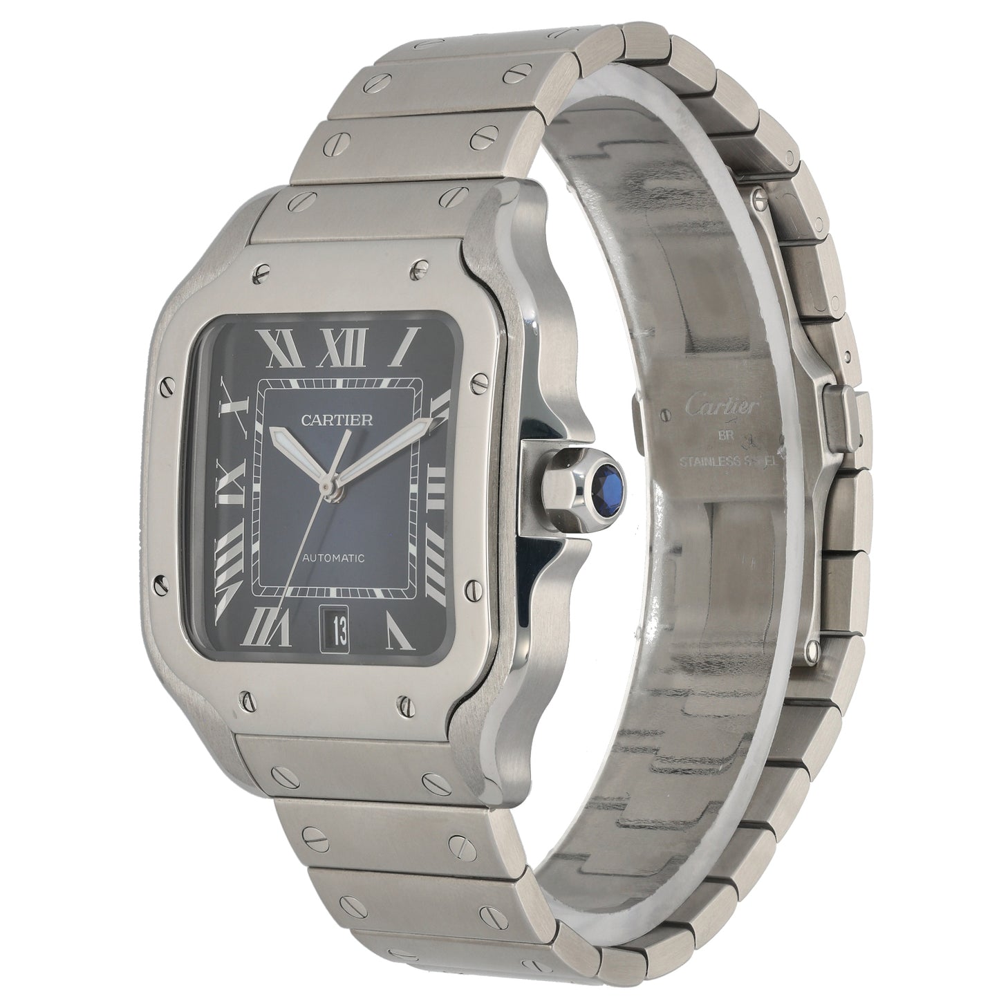 Cartier Santos De Cartier WSSA0030 38mm Stainless Steel Watch