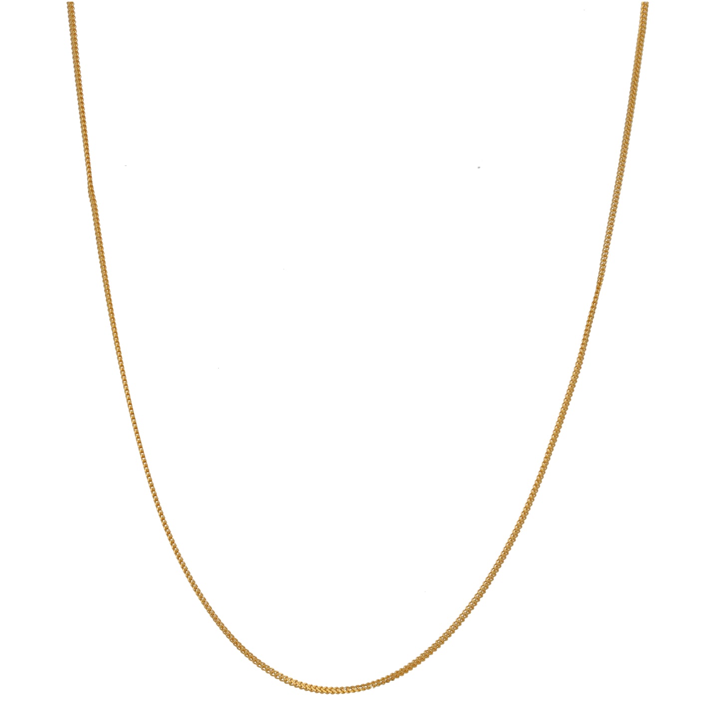 New 22ct Gold Snake Chain 18"