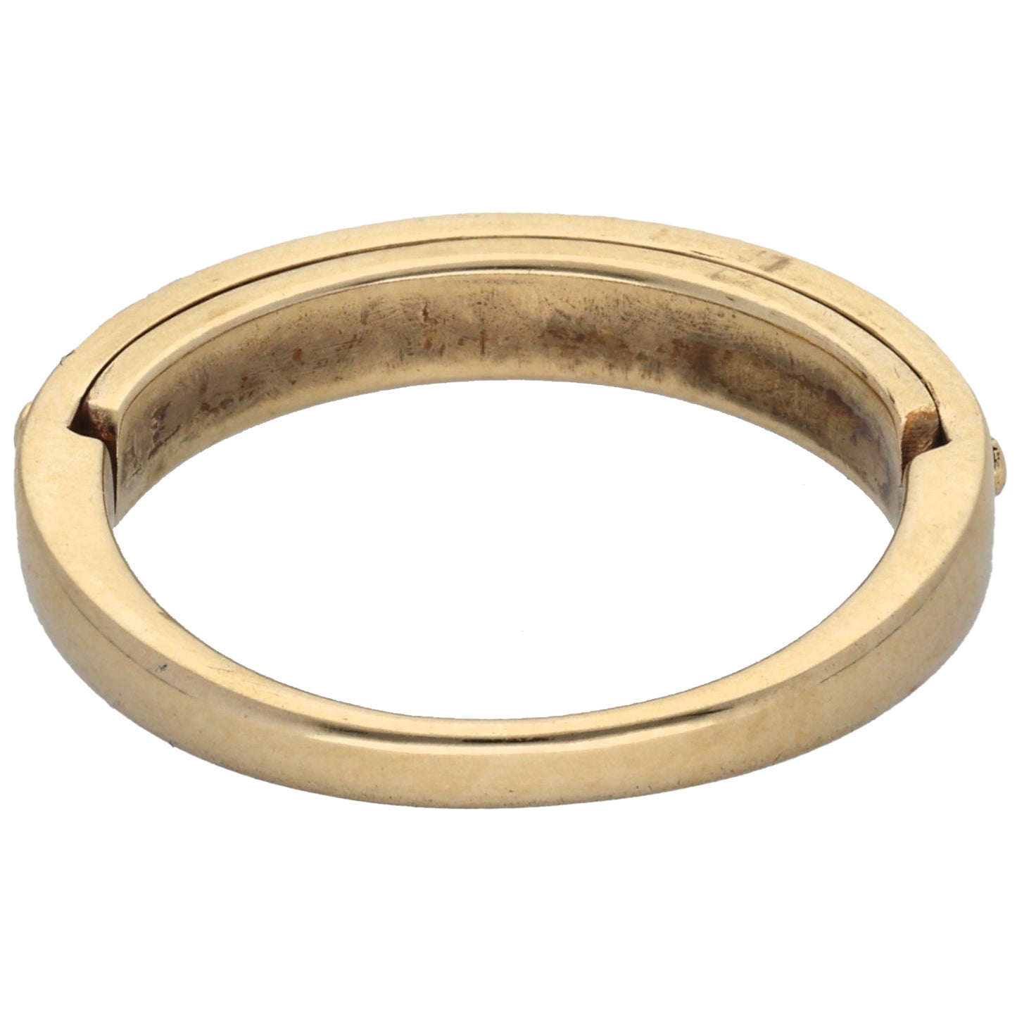 9ct Gold 0.10ct Diamond Half Eternity Ring Size M