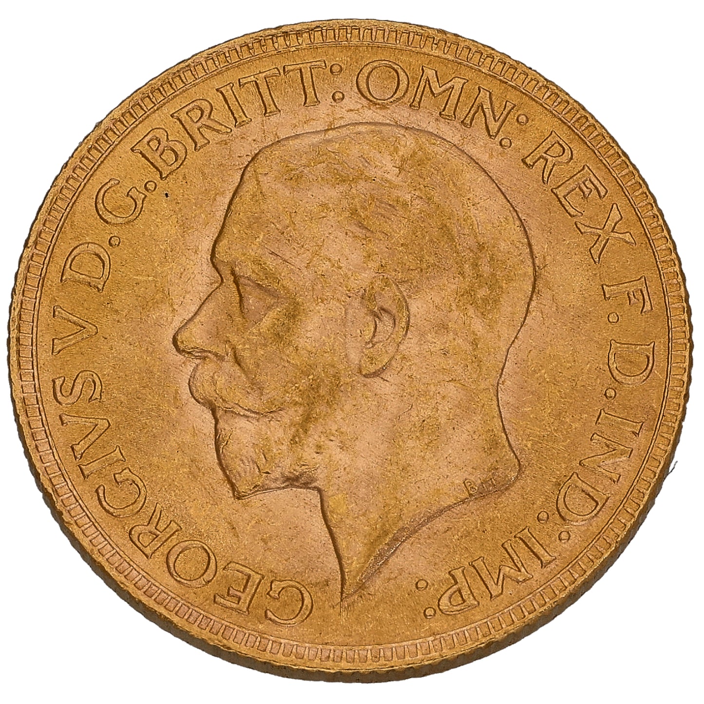 22ct Gold King George V Full Sovereign Coin 1930