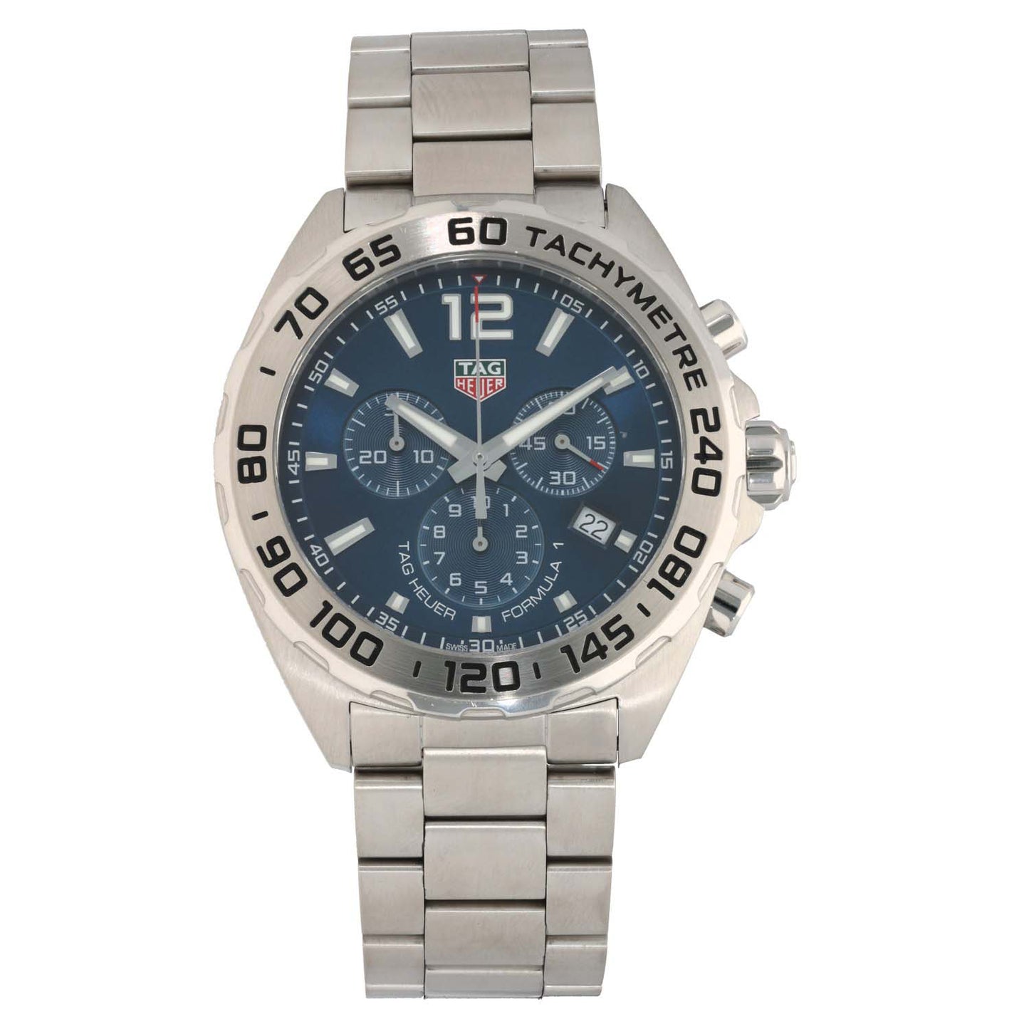 Tag Heuer Formula 1 CAZ101K 43mm Stainless Steel Watch