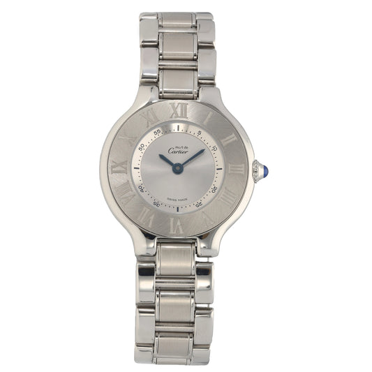 Cartier Must 21 1340 28mm Stainless Steel Watch