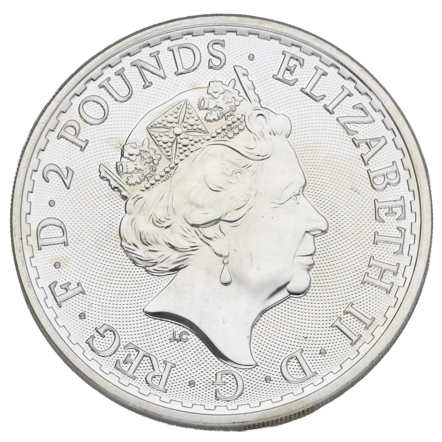 Fine Silver Queen Elizabeth II 1 OZ Britannia Coin 2022
