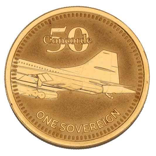 22ct Gold The Concorde 50th Anniversary Coin Set 2019