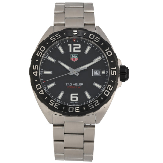 Tag Heuer Formula 1 WAZ1110 41mm Stainless Steel Watch