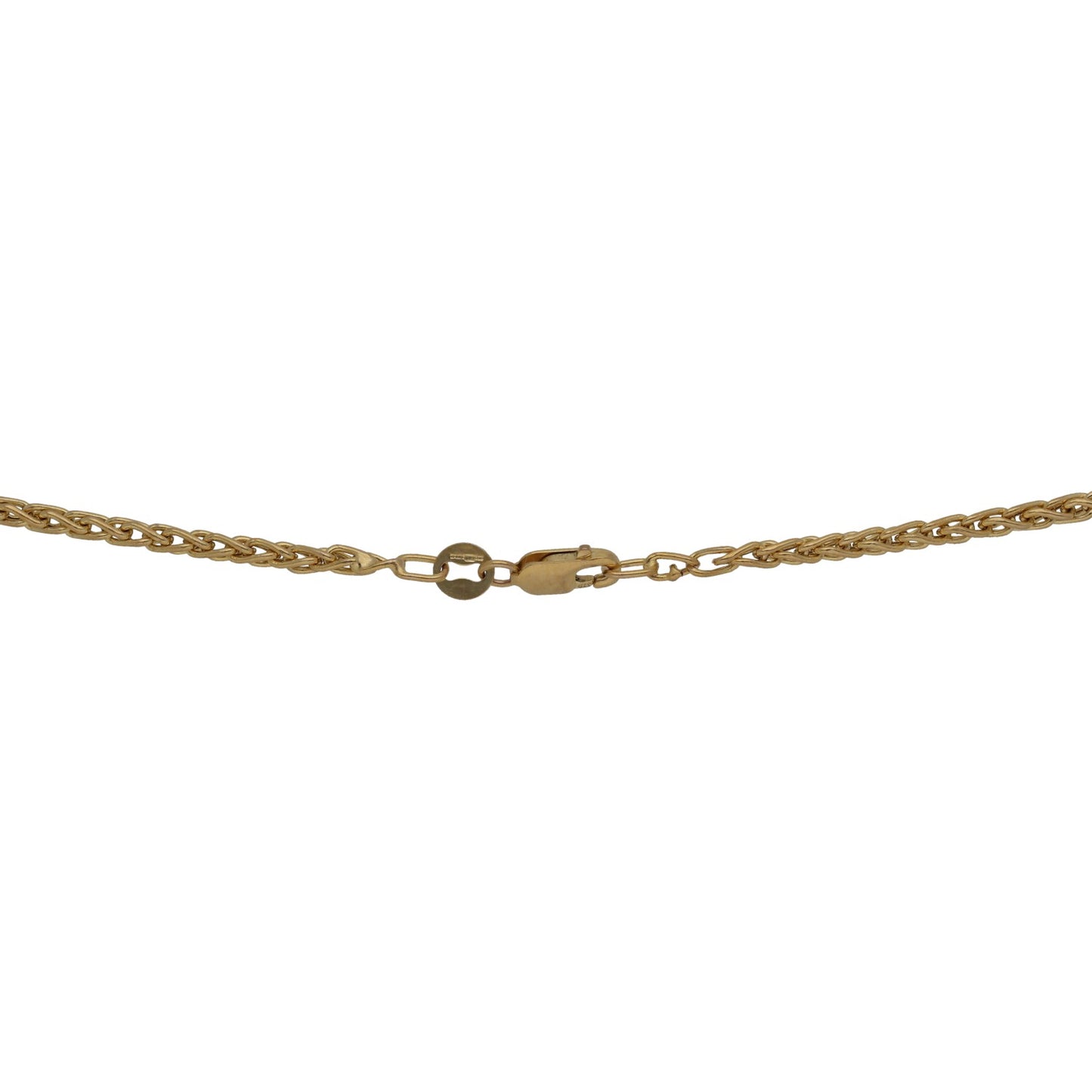 9ct Gold Spiga Chain 18"