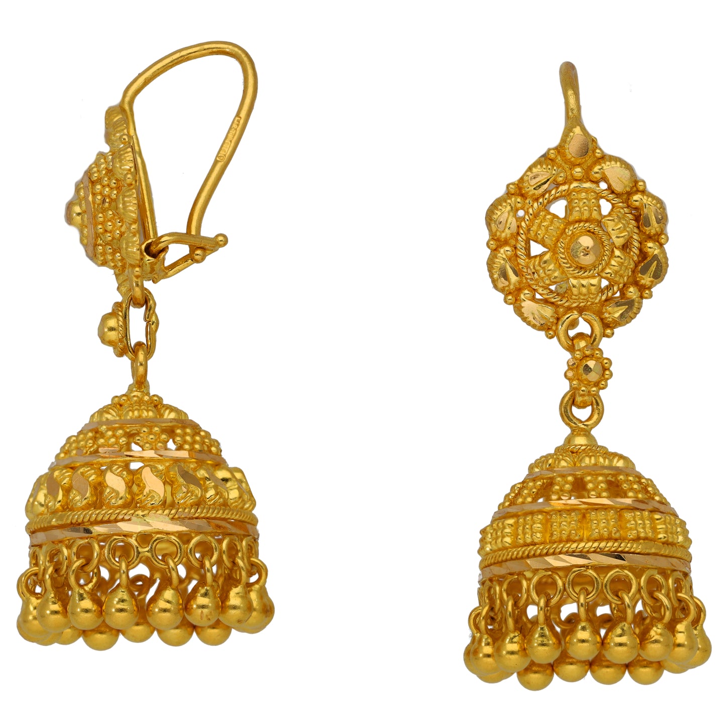 22ct Gold Drop Earrings