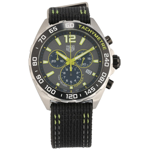 Tag Heuer Formula 1 CAZ101AG 43mm Stainless Steel Watch