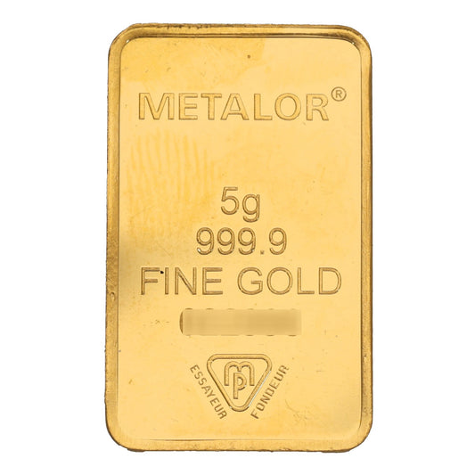 24ct 5g Gold Bar