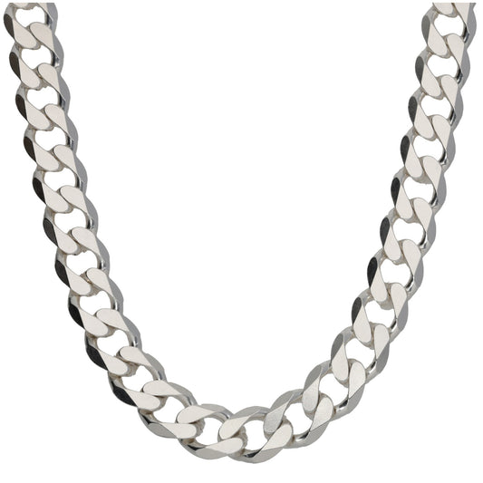 Sterling Silver Curb Chain 24"
