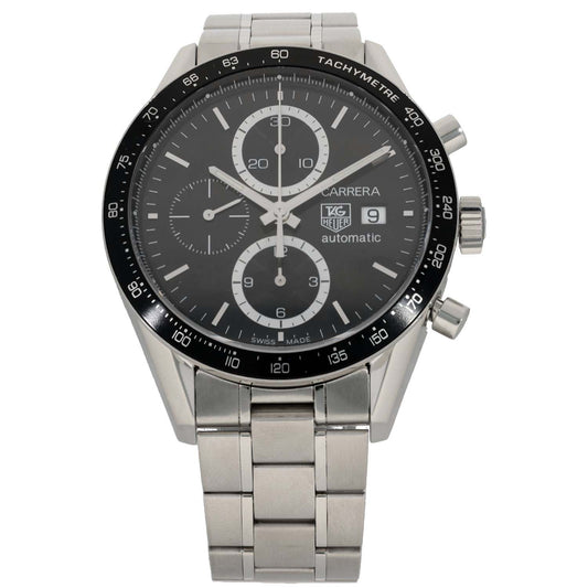 Tag Heuer Carrera CV2010-4 41mm Stainless Steel Watch