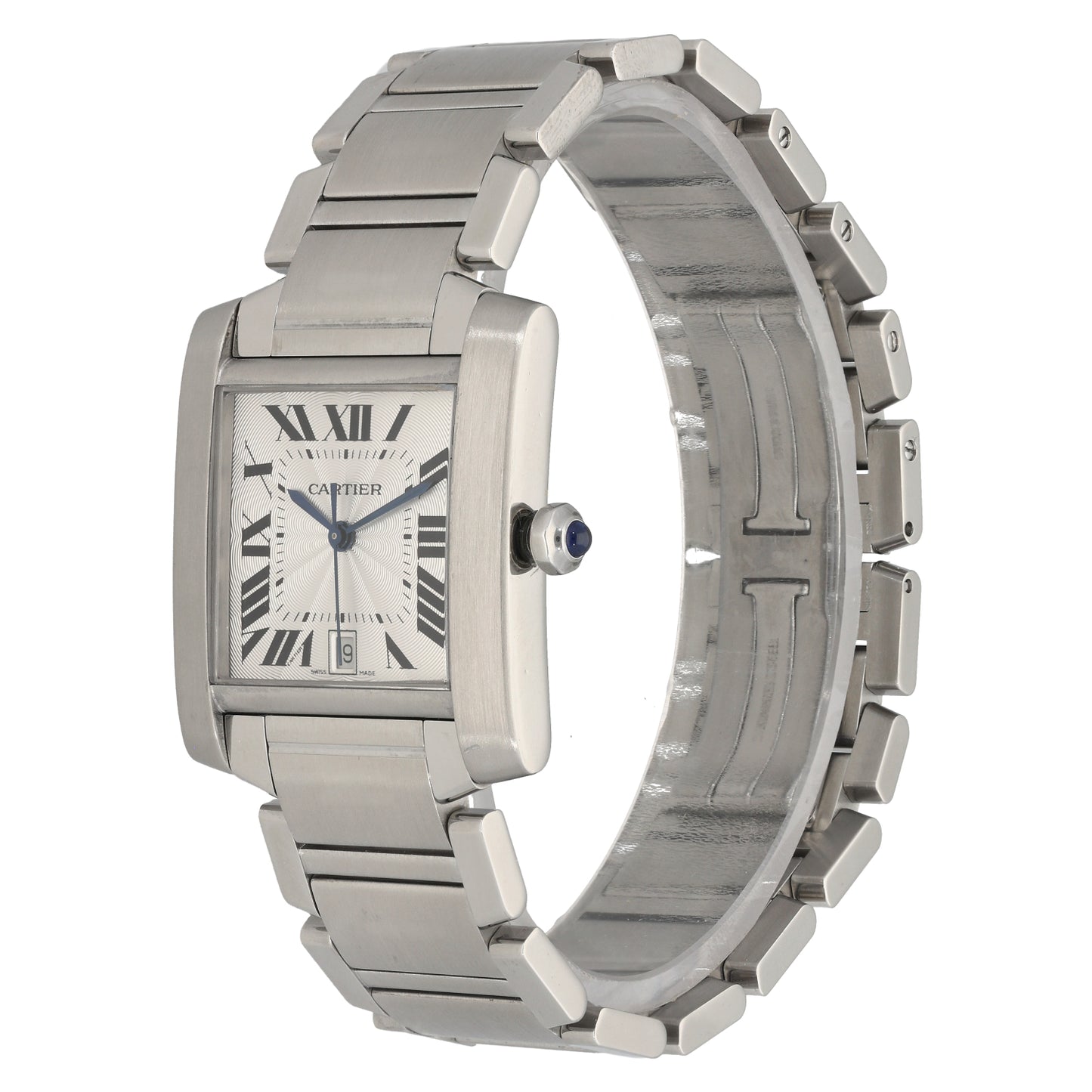 Cartier Tank Francaise 2302 28mm Stainless Steel Watch