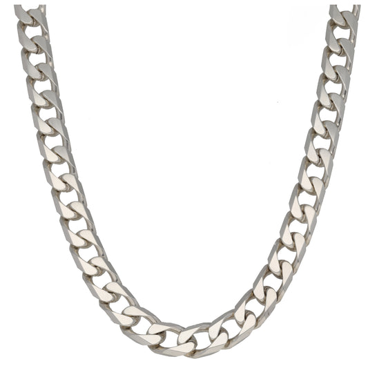 Sterling Silver Curb Chain 22"