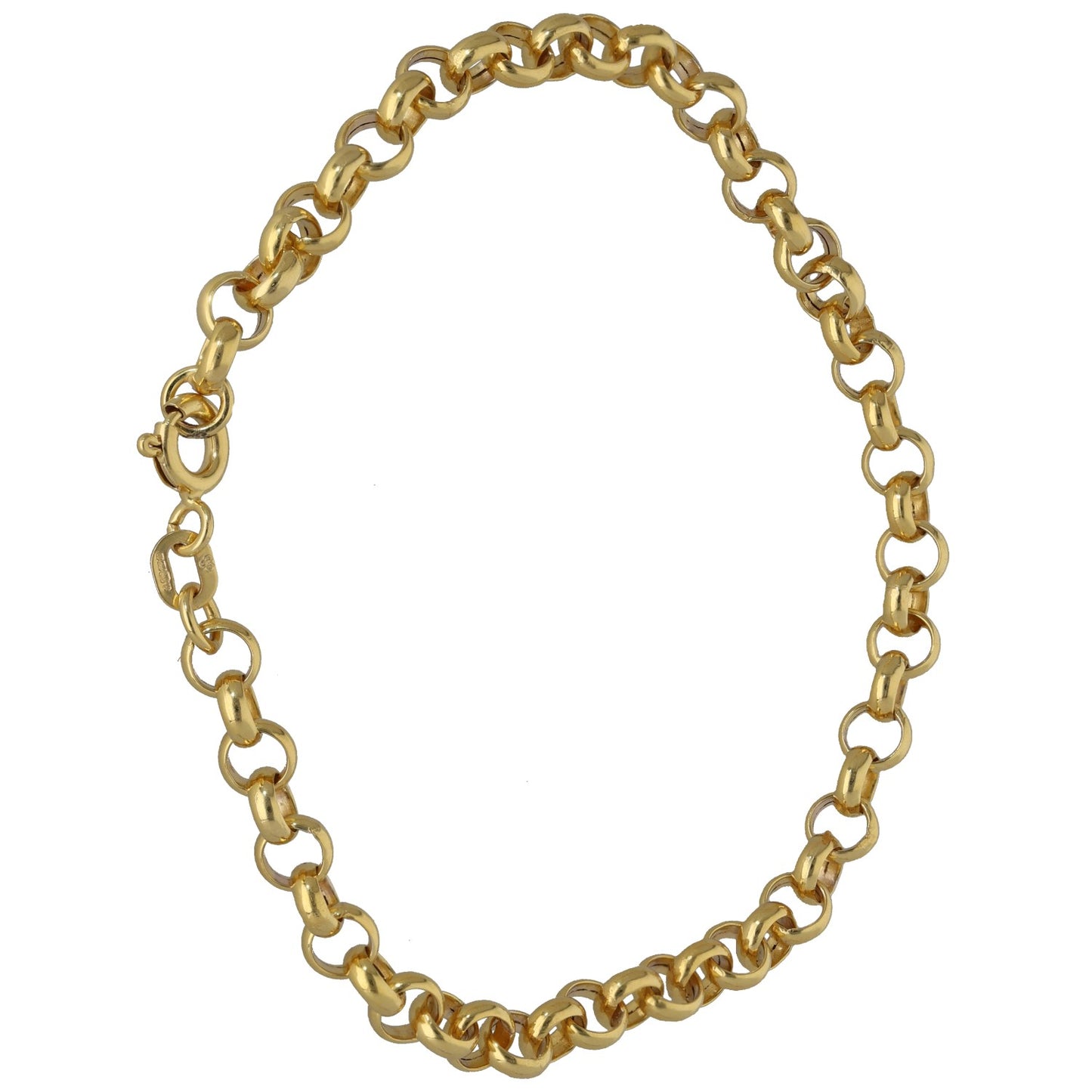 9ct Gold Belcher Bracelet