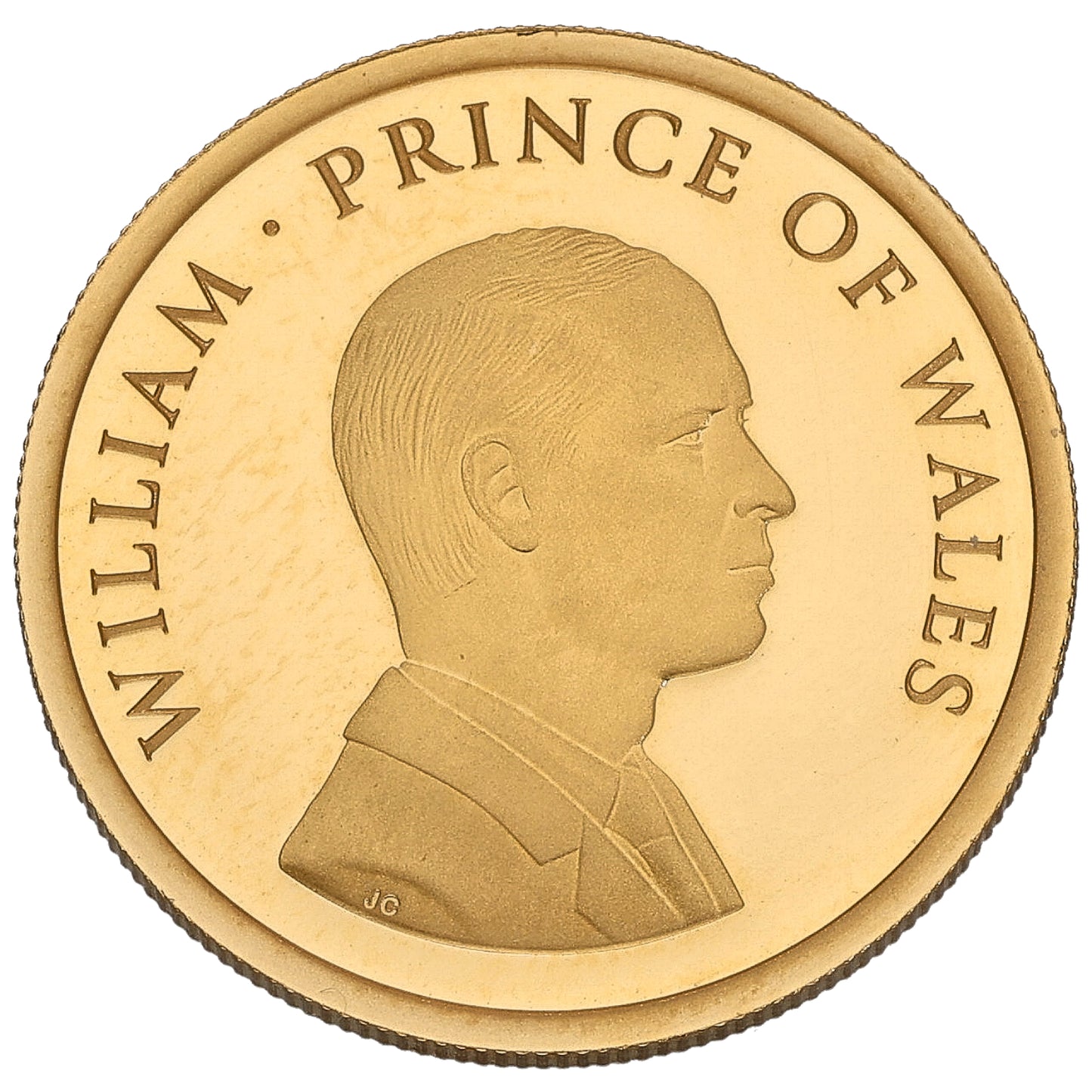 22ct Gold William Prince Of Wales Half Sovereign Coin 2023