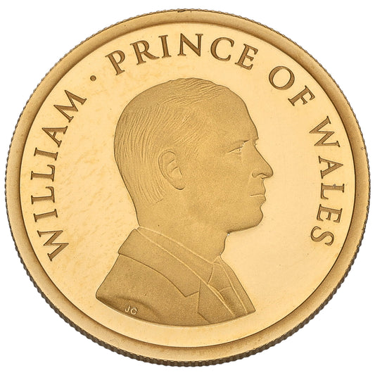 22ct Gold William Prince Of Wales Half Sovereign Coin 2023