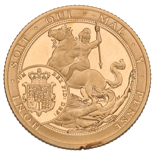 22ct Gold King Charles III Full Sovereign Coin 2025