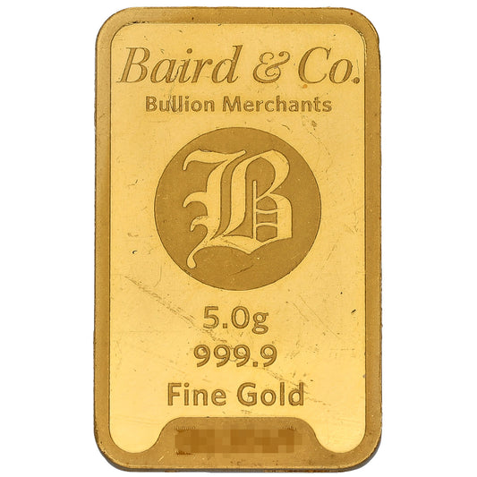 24ct 5g Gold Bar