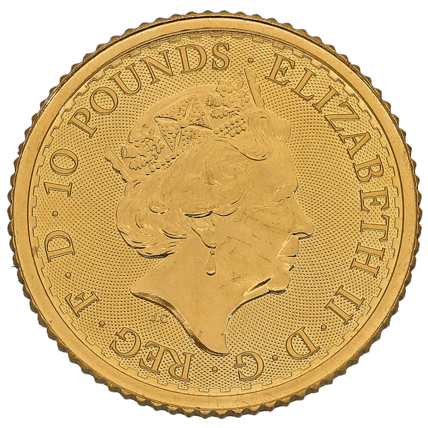24ct Gold Queen Elizabeth II 1/10 OZ Britannia Coin 2021