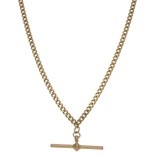 9ct Gold Curb Chain 20"
