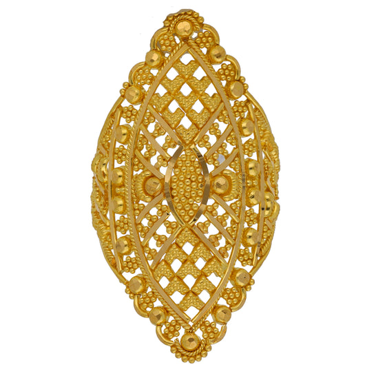 22ct Gold Dress/Cocktail Ring Size K