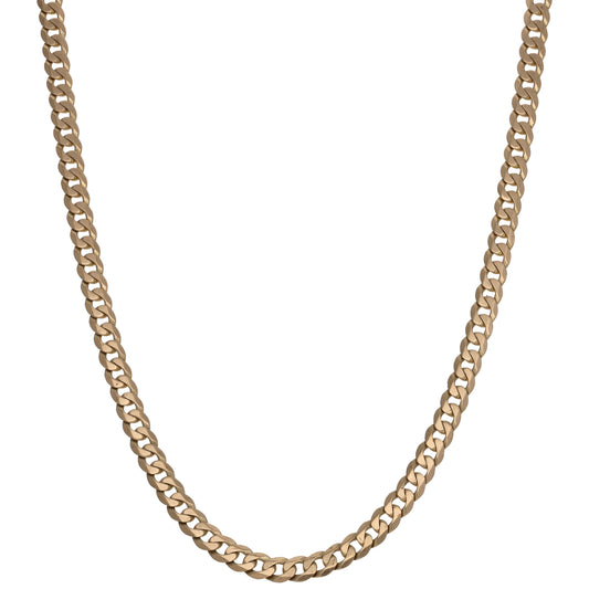 9ct Gold Curb Chain 28"