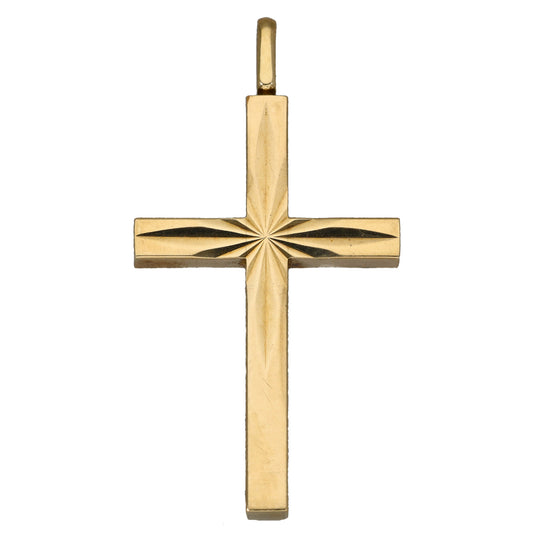 9ct Gold Cross Pendant