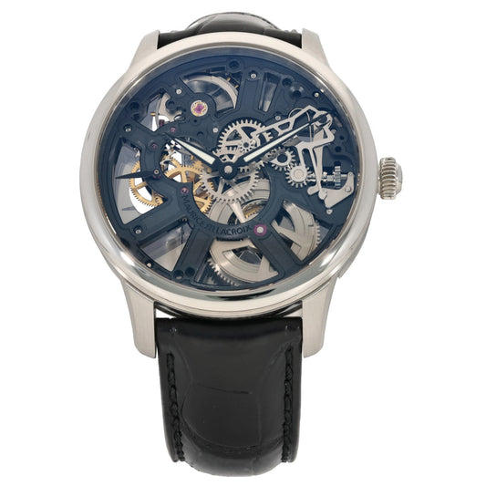 Maurice Lacroix Masterpiece Skeleton MP7228 43mm Stainless Steel Watch