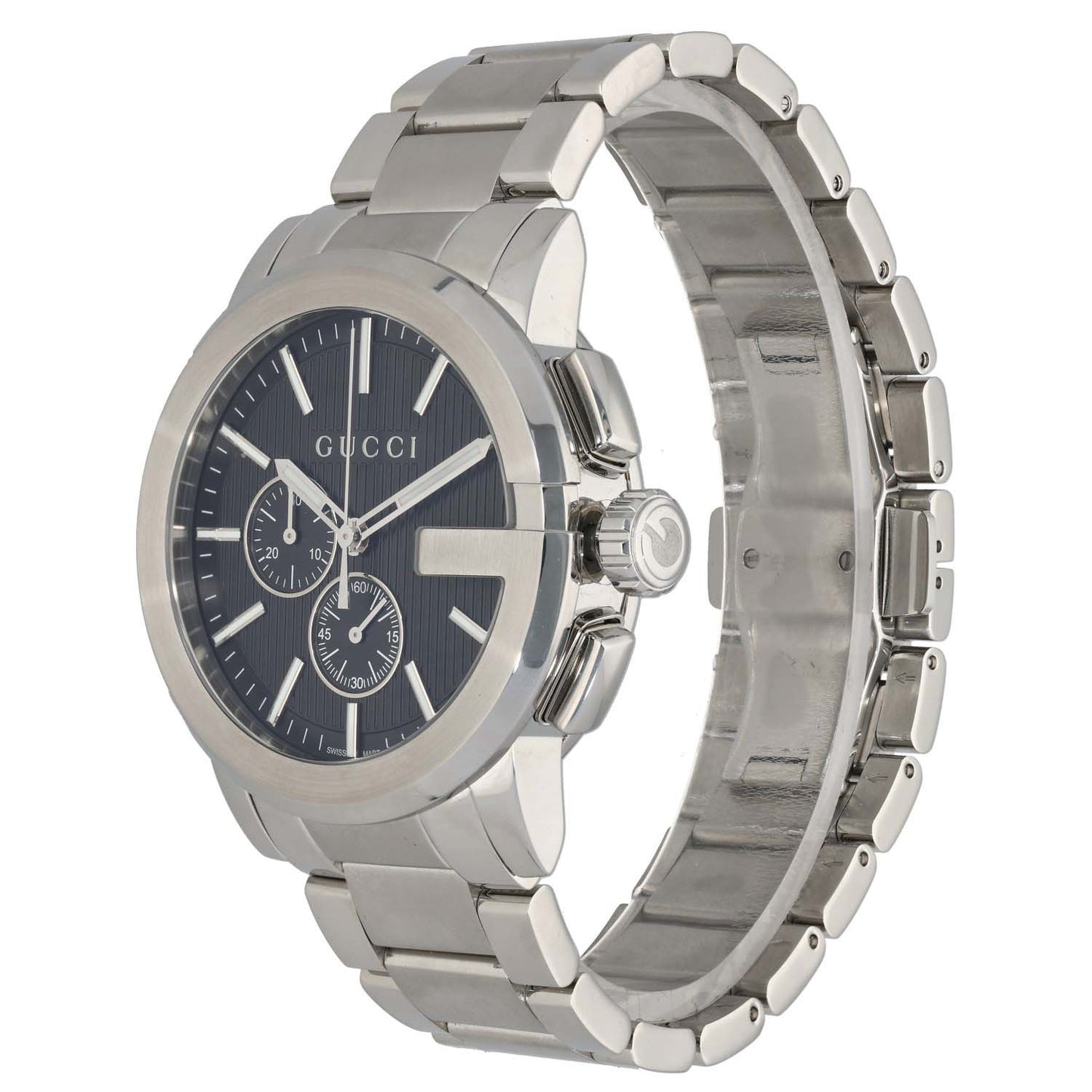 Gucci G-Chrono 101.2 44mm Stainless Steel Watch