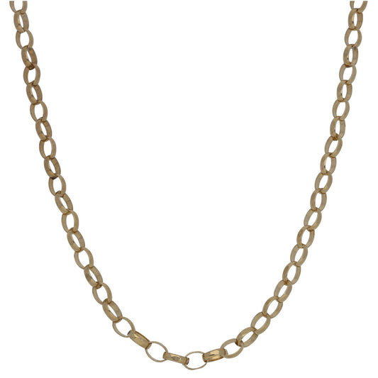 9ct Gold Belcher Chain 24"