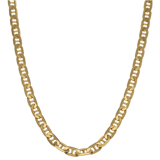 9ct Gold Anchor Chain 18"