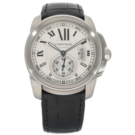 Cartier Calibre De Cartier W7100013 42mm Stainless Steel Watch