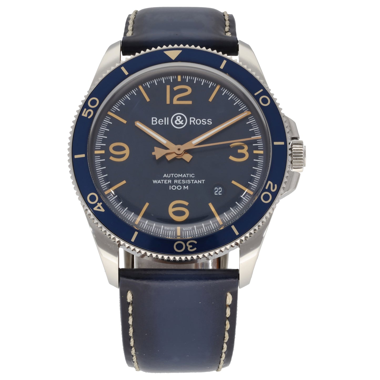 Bell & Ross BR V2 BRV2-92-S 41mm Stainless Steel Watch