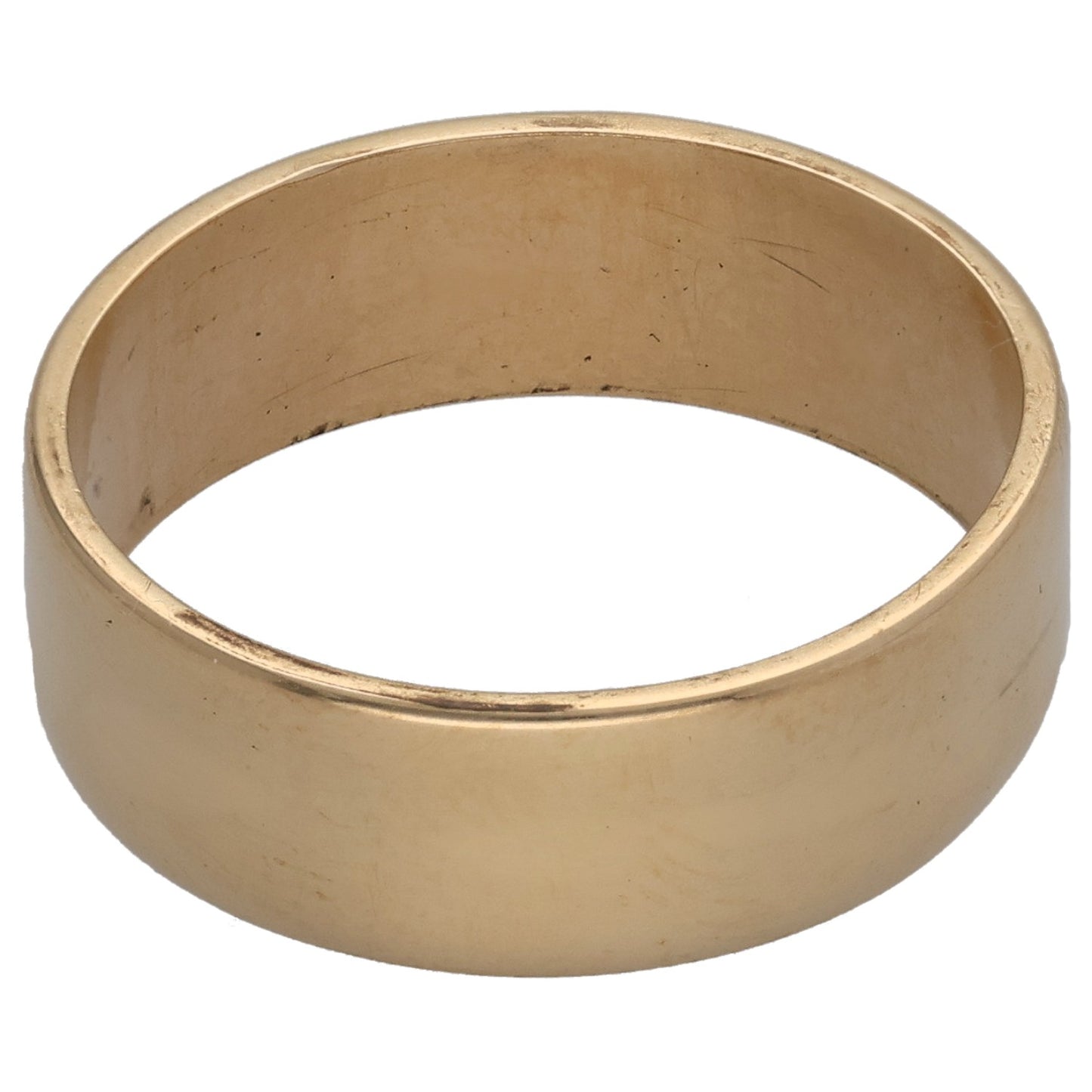 9ct Gold Plain Wedding Ring Size Q
