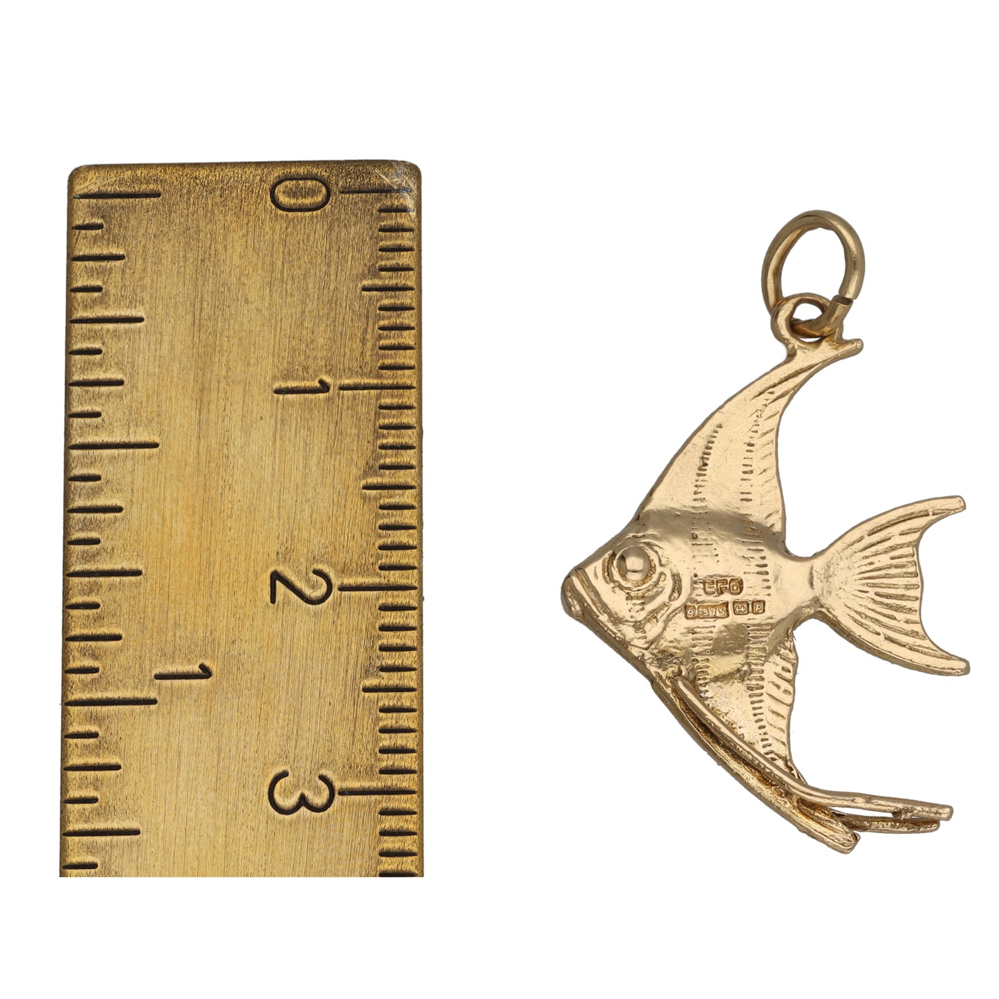 9ct Gold Fish Pendant