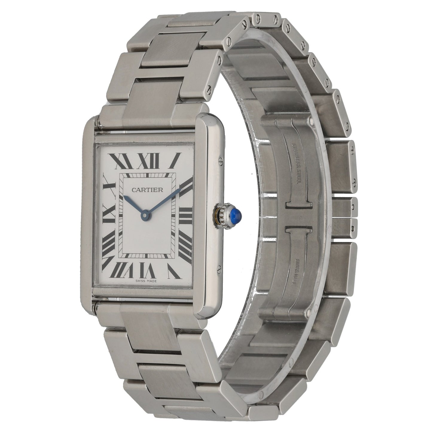 Cartier Tank Solo W5200014 27.4mm Stainless Steel Watch