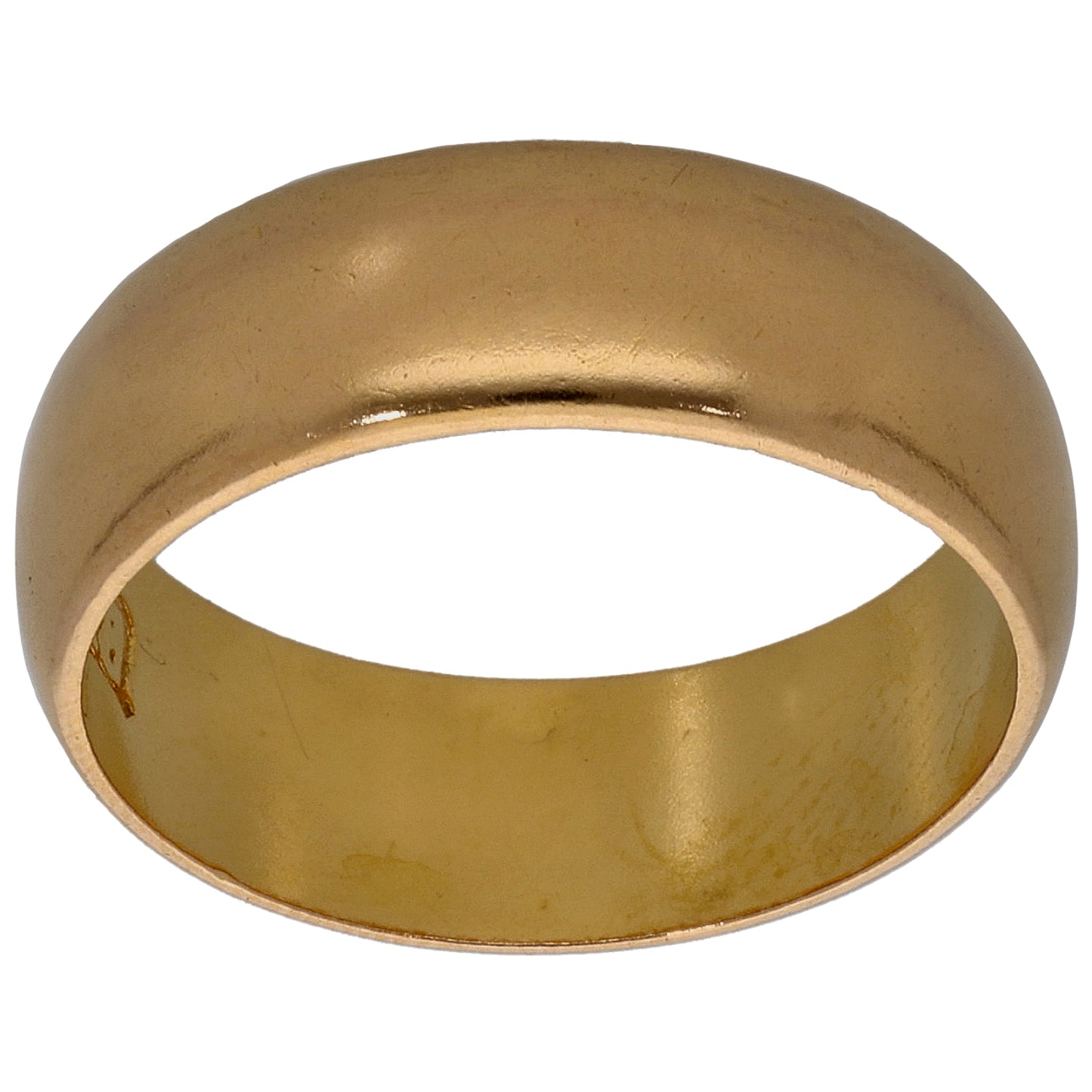 22ct Gold Plain Wedding Ring Size K
