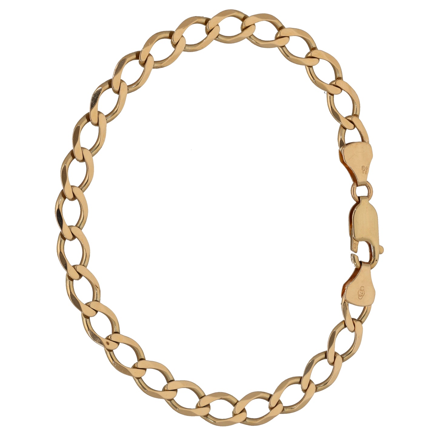 9ct Gold Curb Bracelet