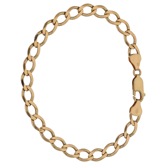 9ct Gold Curb Bracelet