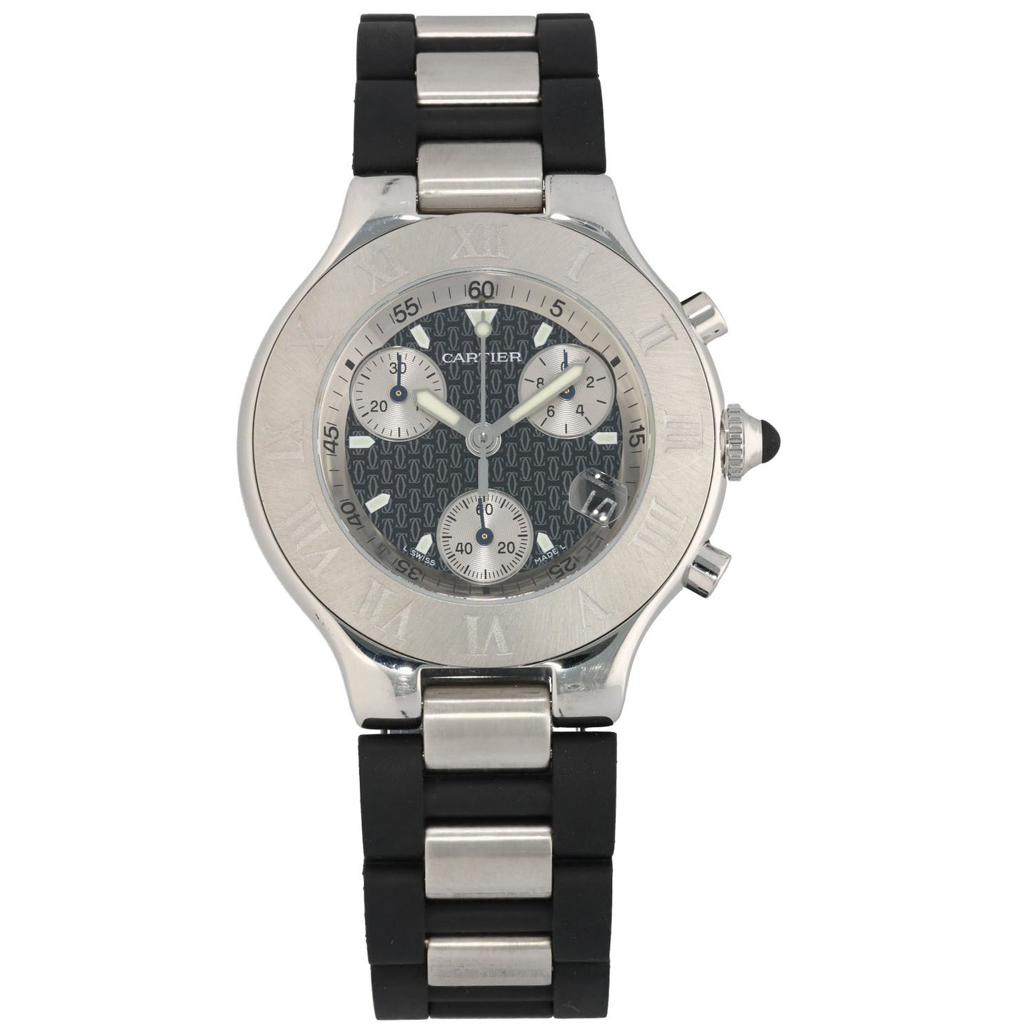 Cartier Must 21 W10125U2 38mm Stainless Steel Watch