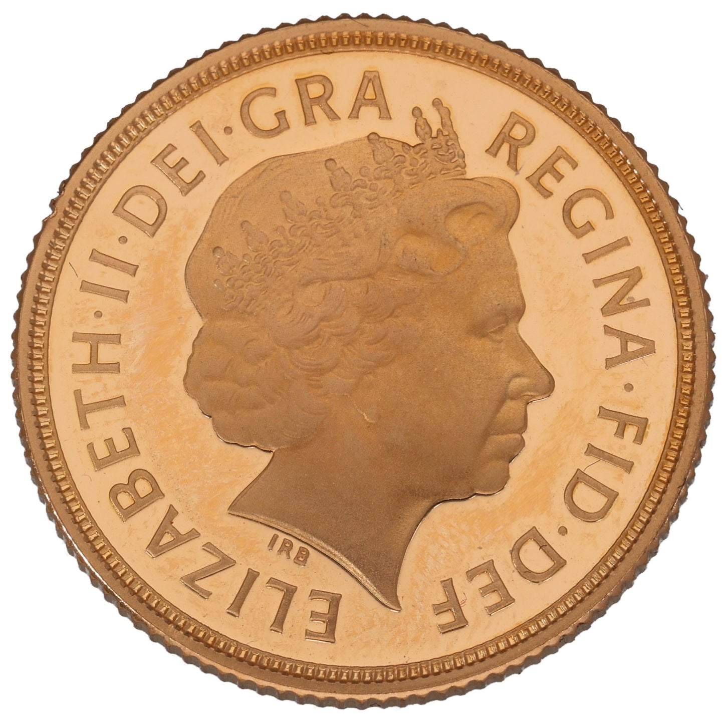 22ct Gold Queen Elizabeth II Full Sovereign Coin 2012