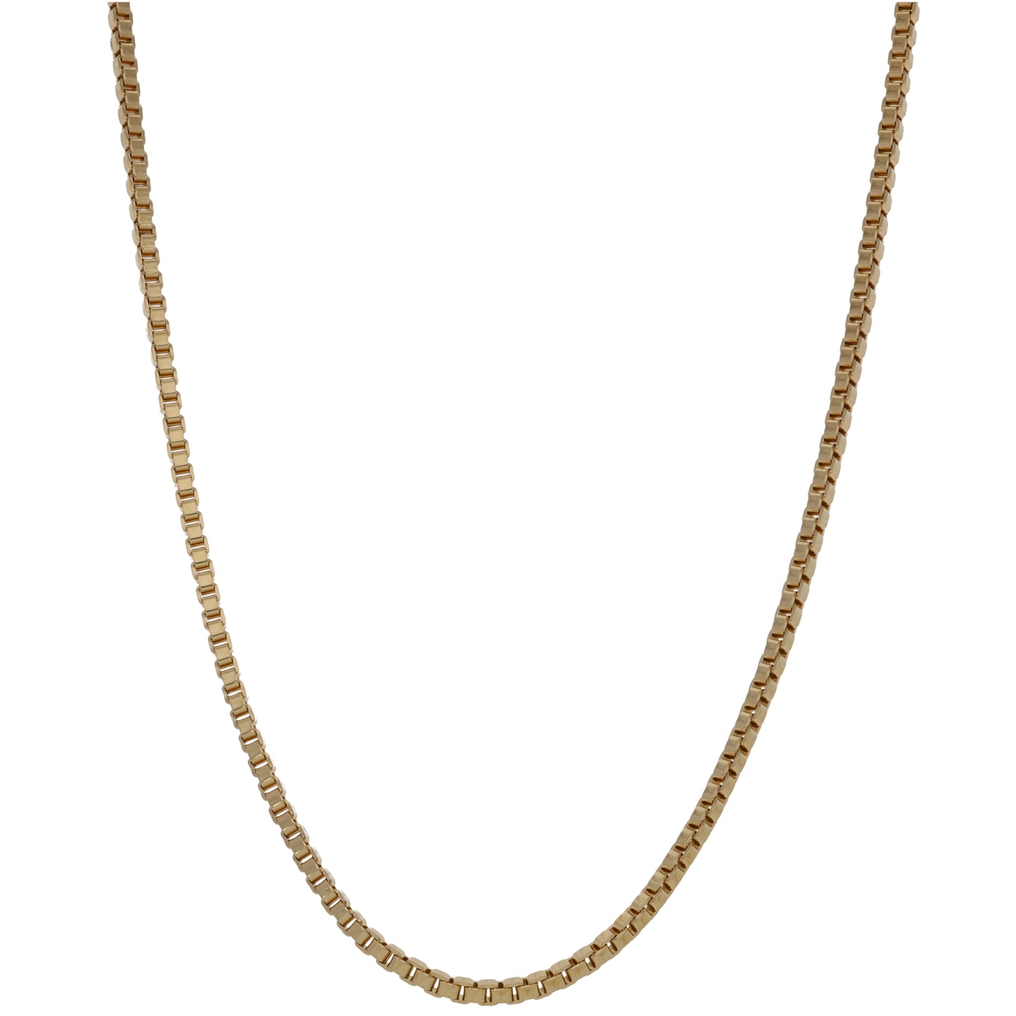 9ct Gold Box Chain 16"