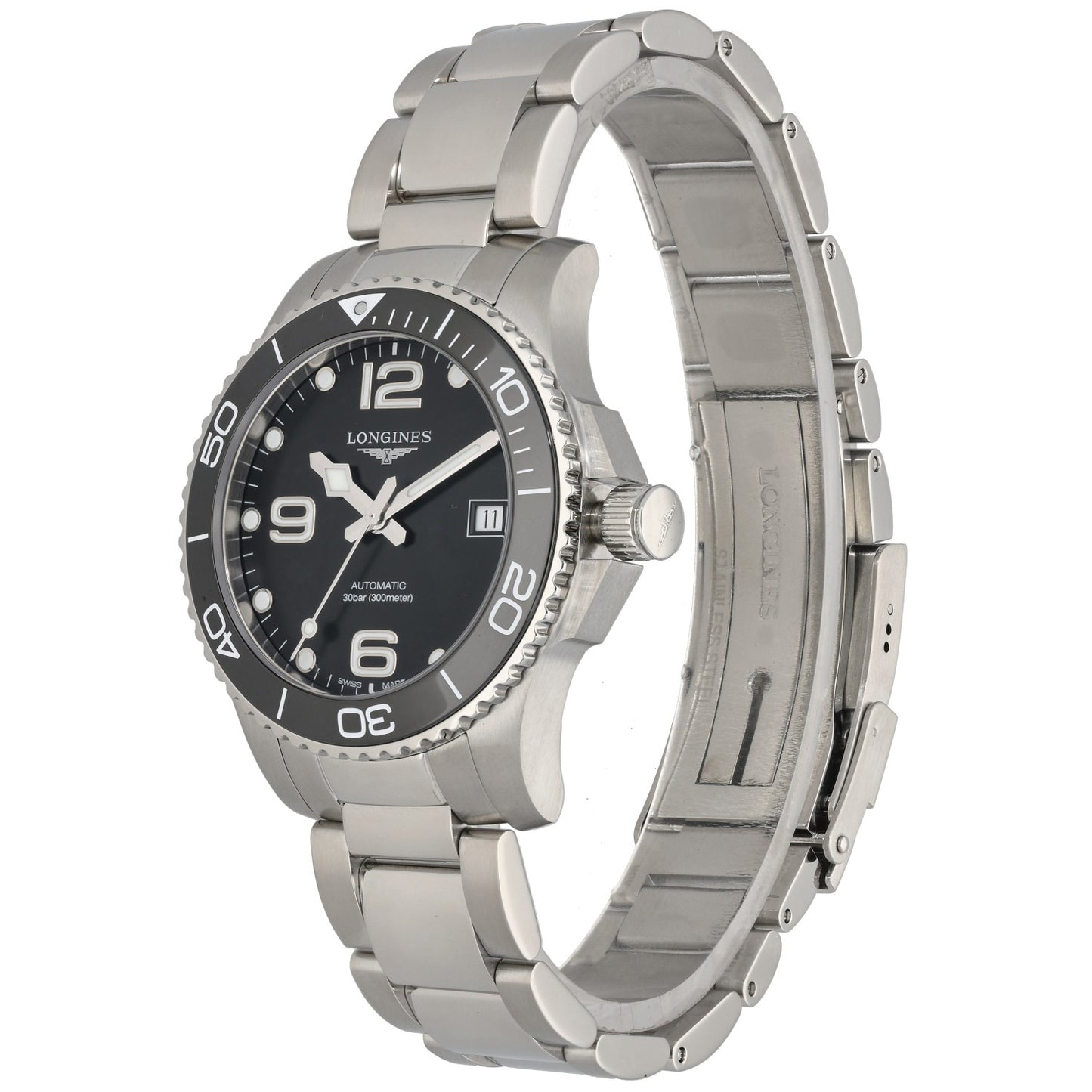 Longines Hydro Conquest L3.780.4 39mm Stainless Steel Watch